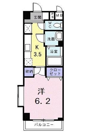 ラヴィアン　オランジュの物件間取画像